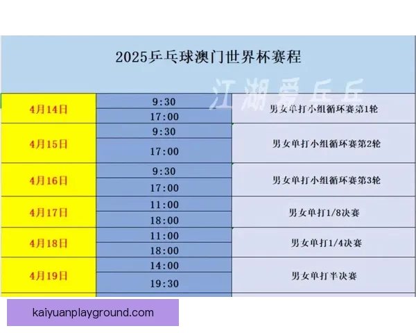 2026年世界杯完整赛程安排与各大赛事亮点全面解析