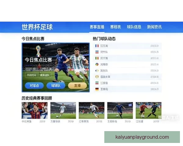 2026世界杯高清直播平台全程赛事回放与精彩集锦观看指南